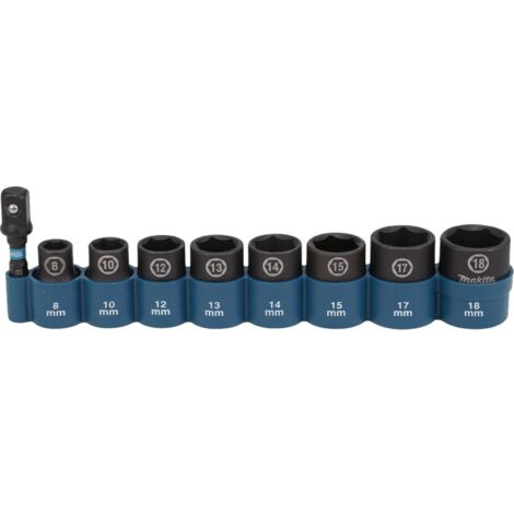 Makita E-16639 Jeu de clés à douille 9 pces 3/8