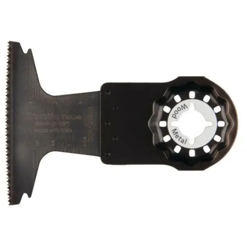 Makita E-25909 TMA048 Lama per utensile multifunzione Starlock per legno e metallo 25 Pz.