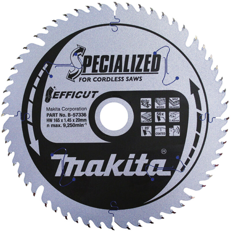 Image of Makita SPECIALIZED Sägeblatt 190x30x24Z