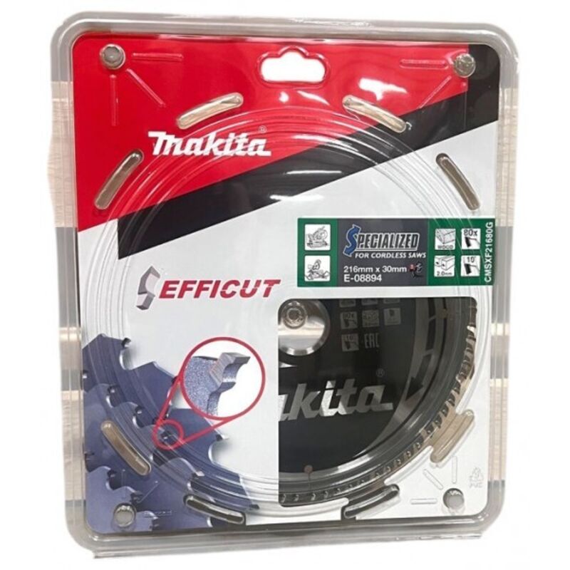 Efficut Kapp- und Gehrungssägen 216 x 30 mm • 80 Zähne - Makita
