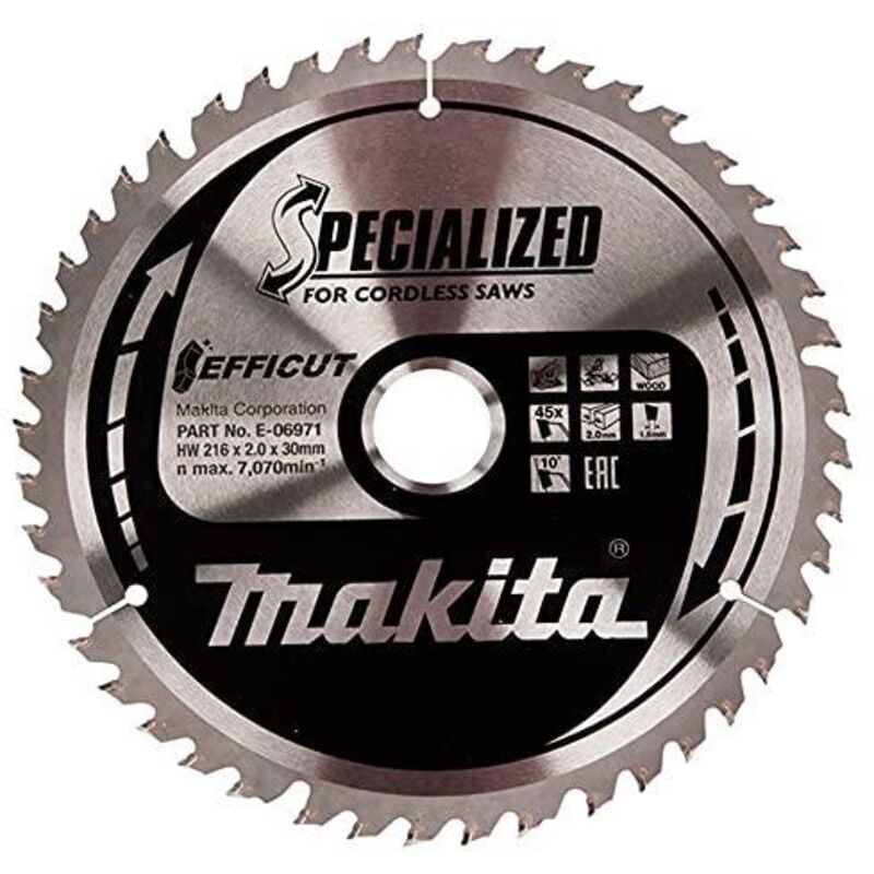 Efficut Kapp- Und Gehrungssägen 216 X 30 Mm • 45 Zähne - Makita