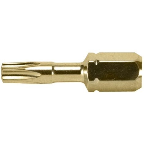 Makita Embouts courts 25 mm Impact Gold Torsion TORX (T) Hexa 1/4'' - B-28391