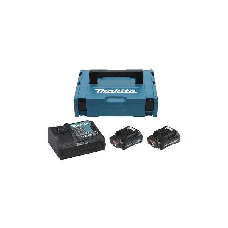 

Makita Energy Kit 197658-5 2X BL1021B + DC10SB Marca Makita