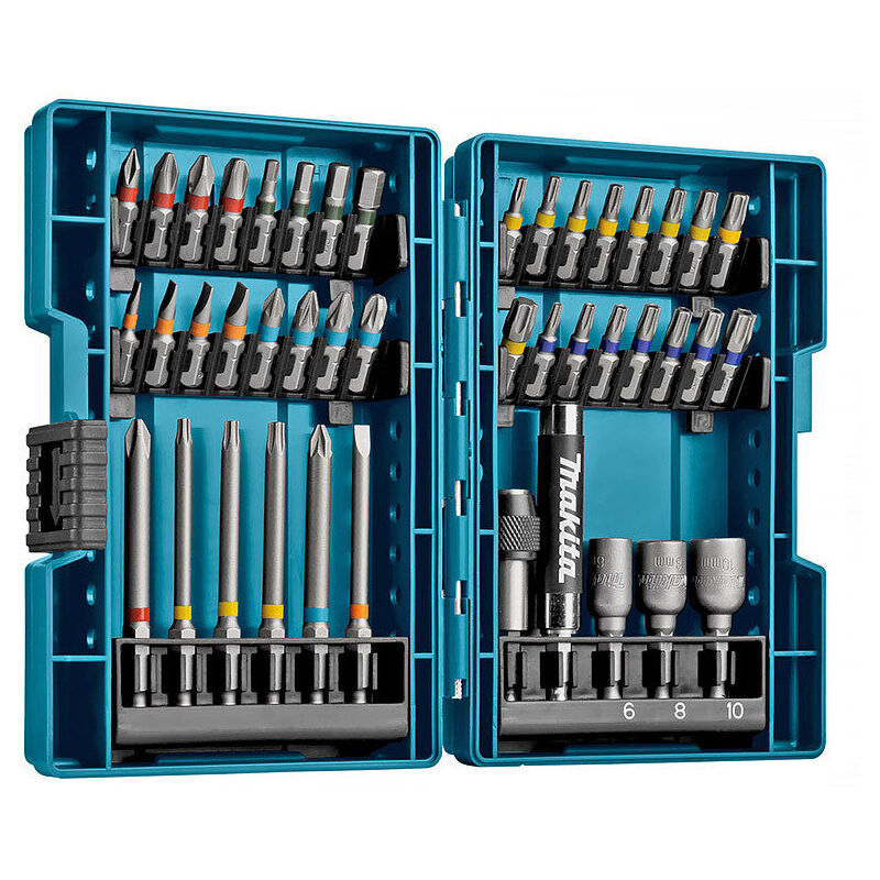 Coffret D'Embouts De Vissage Makita B-55697 – 43 Pièces, Torx