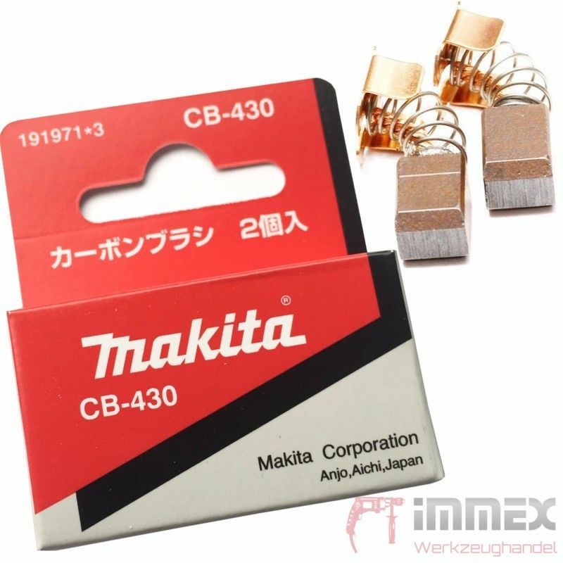 Image of Makita - Kohlebürsten-Satz CB430 191971-3