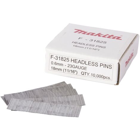 MAKITA 10000 Clous sans têtes Finette Ø 0,6 mm
