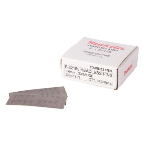 Chiodi GROPPINI 16 GAUGE 1.6x50 Mm Galvanizzati - Confezione 2500 Pz, Per Lavori Edili