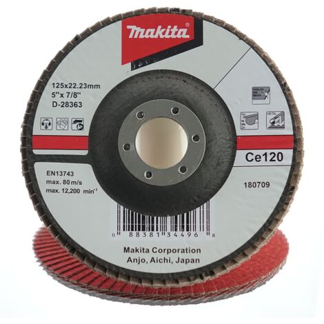 Makita Fächerscheibe Ø 125 mm CE120 abgewinkelt D-28363