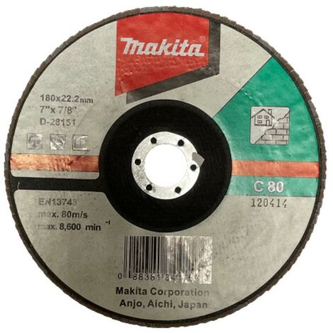 Makita Fächerscheibe Ø 180 mm C80 flach D-28151