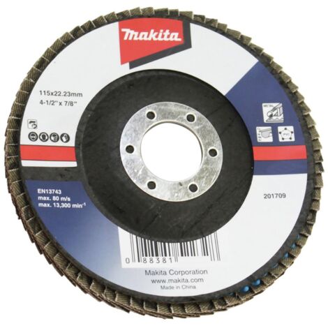 Makita Fächerschleifscheibe 115 mm A120 - D-63460