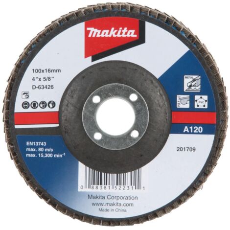 Makita Fächerschleifscheibe 115 mm A40 - D-63432