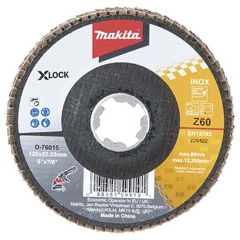 Makita Fächerschleifscheibe 125mm Z60