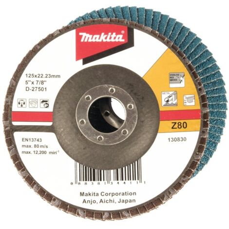 Makita Fächerschleifscheibe 125mm Z80