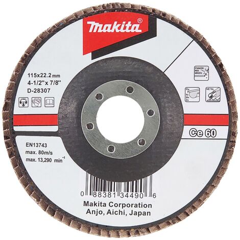 Makita Fächerschleifscheibe 180 mm 120F - D-28569
