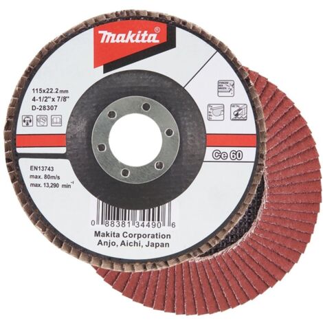 Makita Fächerschleifscheibe 180 mm, 60F, CE60