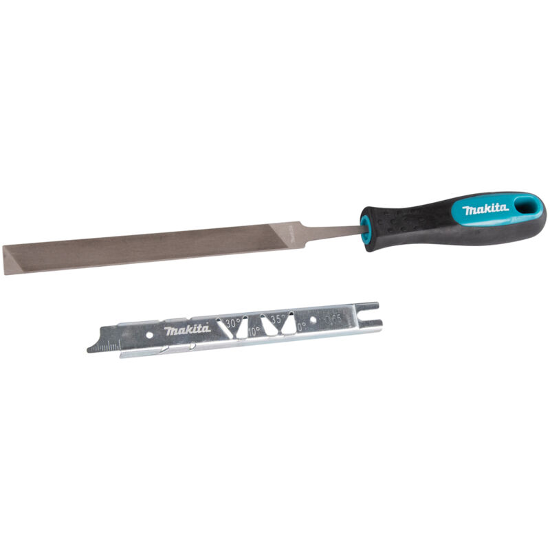 Feilenhalter mit Feile Flachfeile - Makita