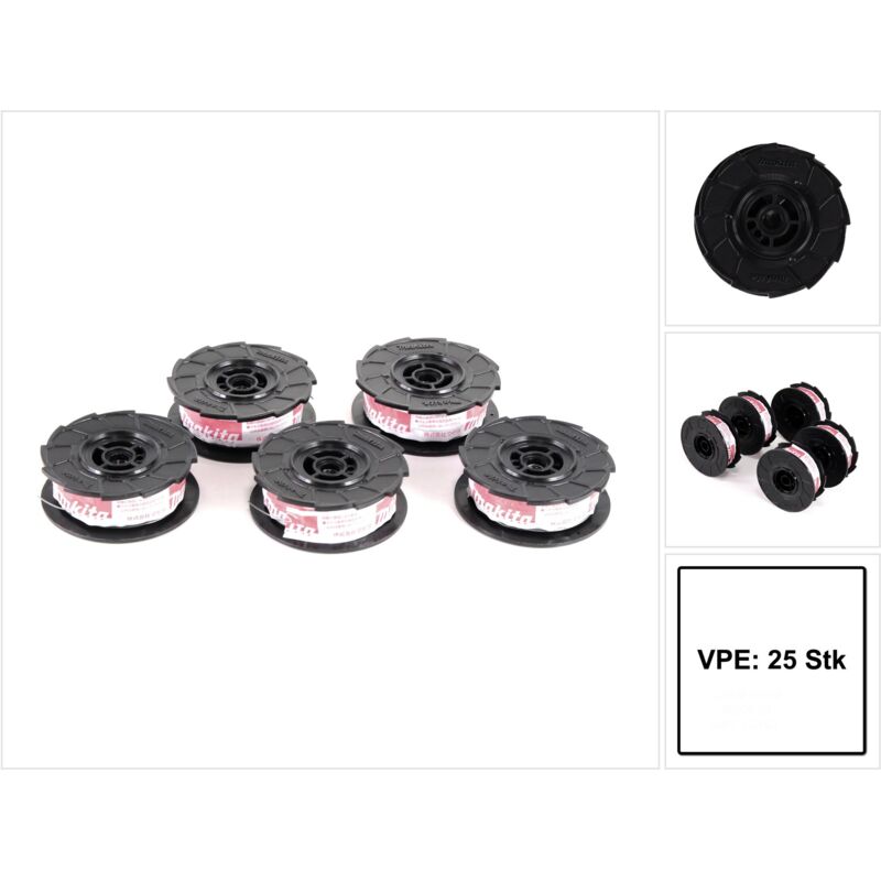 Fil à ligaturer pour connecteur d'armatures dtr 180 - 25 pcs. - Makita