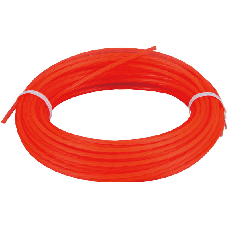 198501-1 Filo Arancione Quadrifoglio Decespugliatore Tagliabordi 2,4mm15m - Makita