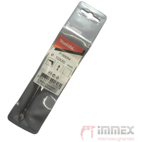 Makita Fließenbohrer Glasbohrer 10X80mm P-60084