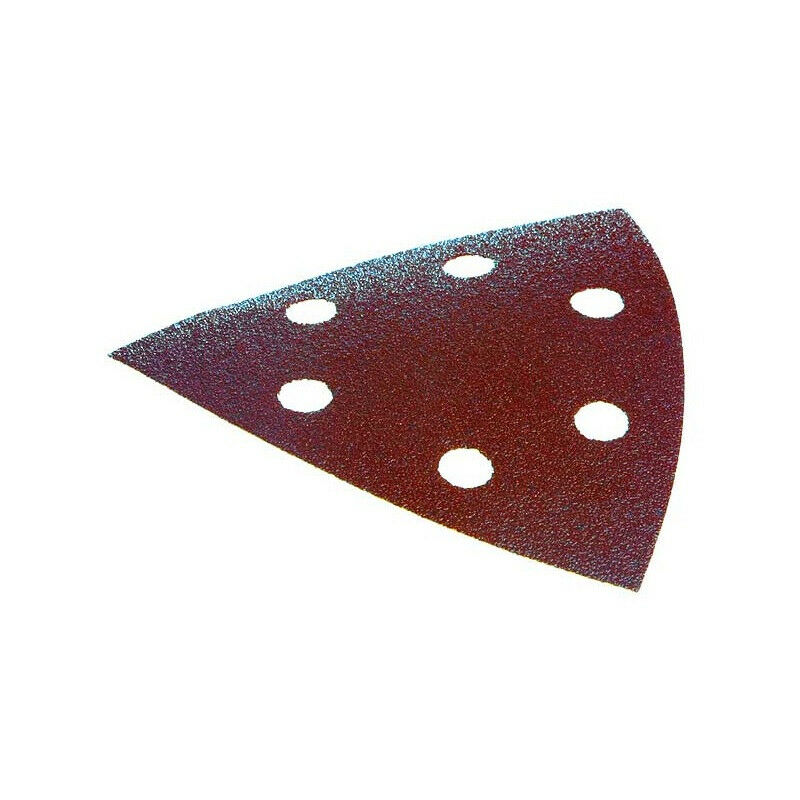 Image of Fogli abrasivi Triangolo 94 mm e 6 fori di aspirazione - Grana: 320 - Makita