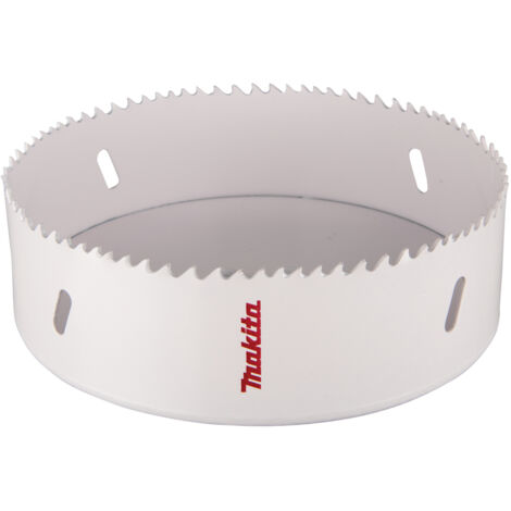 Makita – Foret bimétallique 140 mm – Profondeur de coupe 38 mm – Compatible aluminium, bois, métal – Performances optimales en milieu exigeant - D-35623
