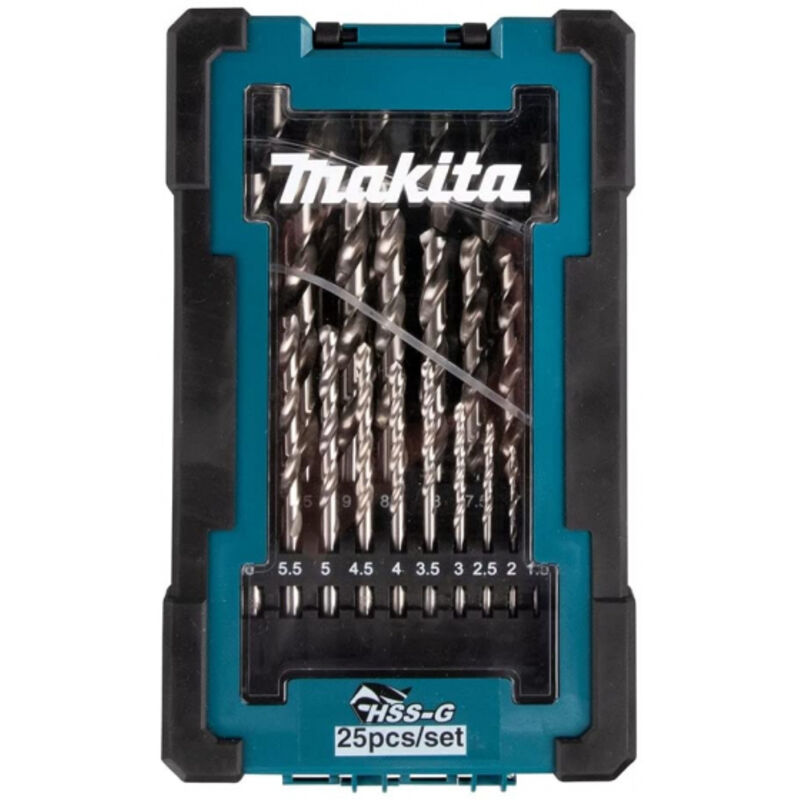 Coffret 25 forets métal HSS G MAKITA D 67555 - vue 3