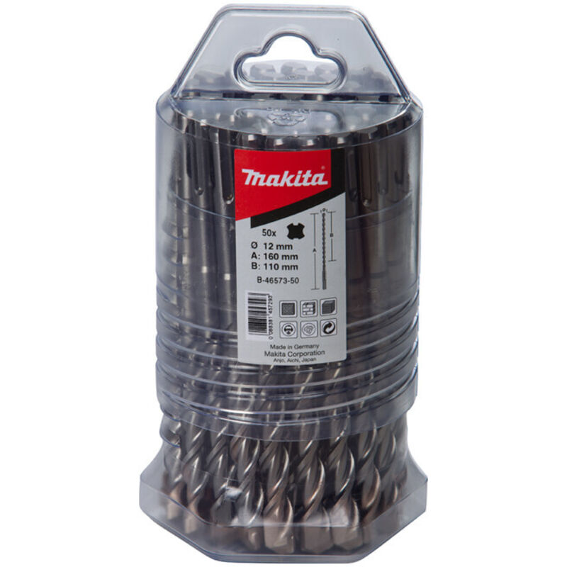 Makita SDS vplus Foret Kit 8x 110mm 50pièces B de 46539