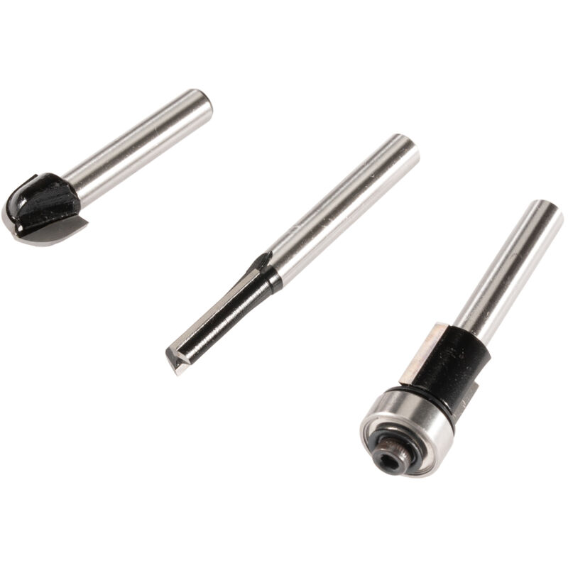 Set di frese Makita 3 pezzi 6 mm - 3 pezzi