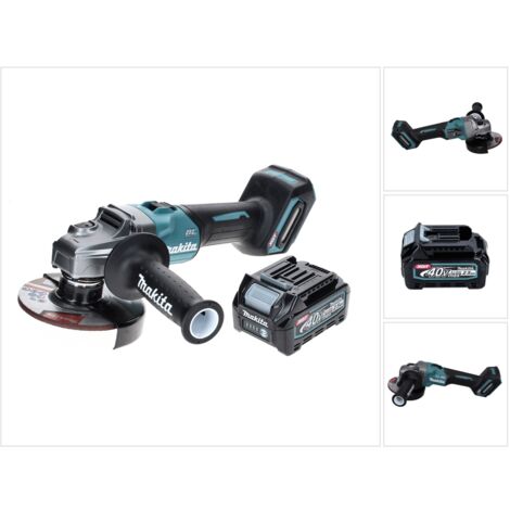 Makita GA 005 GD1 Akku Winkelschleifer 40 V max. 125 mm Brushless  XGT + 1x Akku 2,5 Ah - ohne Ladegerät