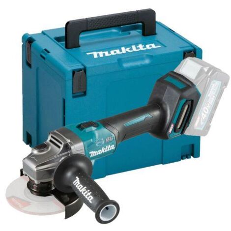 Makita GA005GZ01 40v Max XGT Brushless Slide Switch 125mm Angle Grinder Body Only In Macpac Case