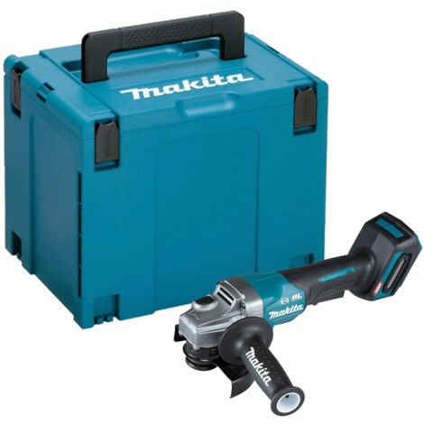 Makita GA013GZ01 40V Max XGT Brushless 125mm Angle Grinder - Body Only & Makpac 4 Case