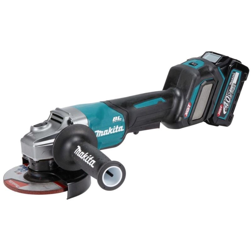 Image of Akku-Winkelschleifer xgt 40 v max • 125 mm • 3.000 - 8.500 U/min - Makita