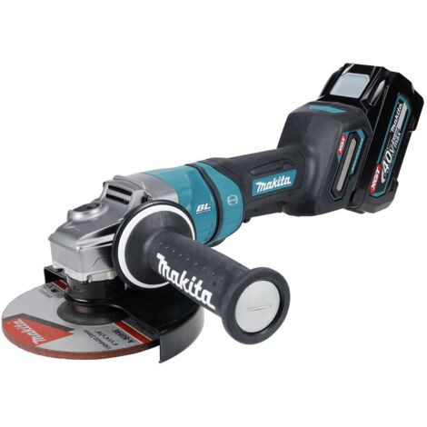 MAKITA GA051GZ - Miniamoladora BL 40Vmax XGT 125mm Palanca AFT
