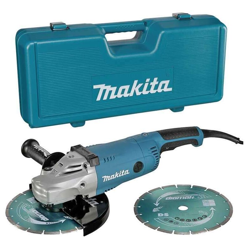 Meuleuse Makita GA9020RFK3 ø 230 mm 2200 w + 2 Disques diamant