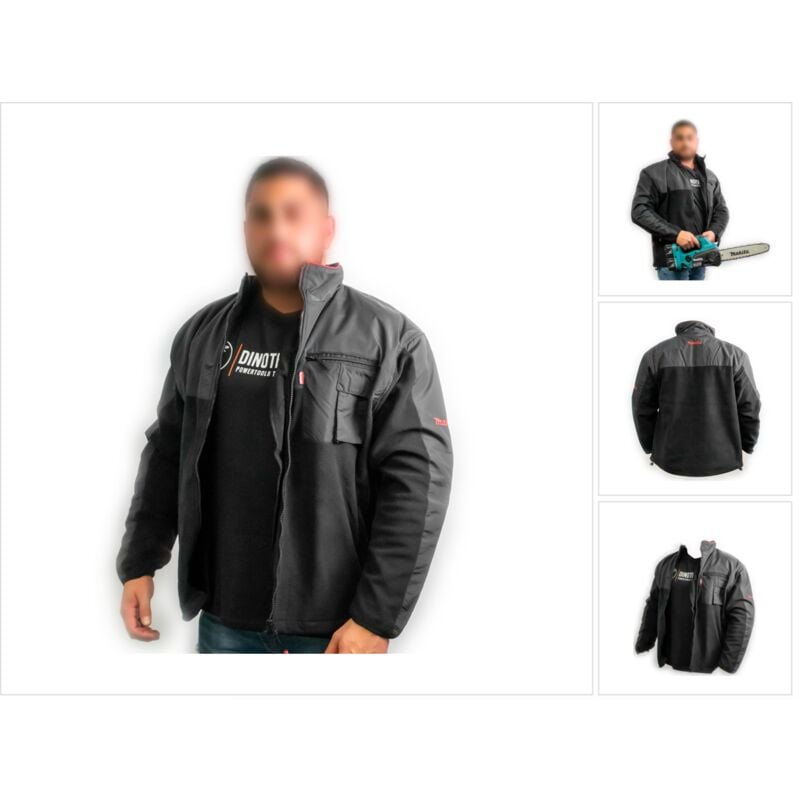 Giacca in pile xl per il lavoro e le uscite in collaborazione con Dickies (98P118) - Makita