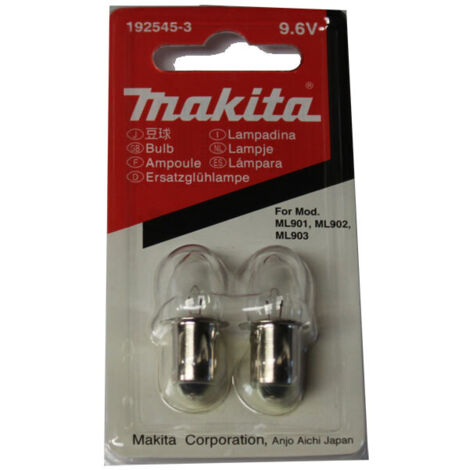Makita Glühlampe 9,6V 2 St. - 192545-3