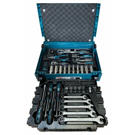 Makita Handwerkzeug-Set 87-tlg. im Makpac Größe 1