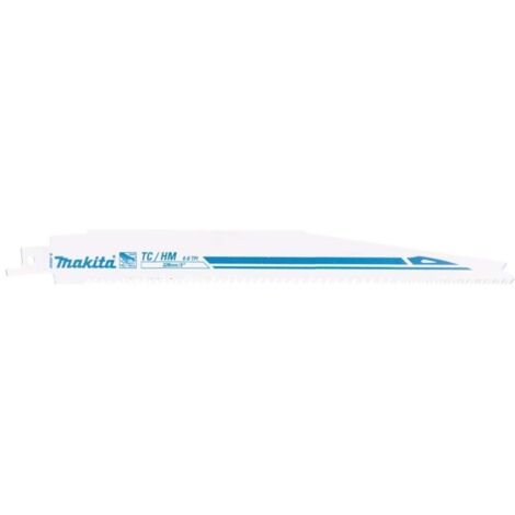 Makita Hoja de Sierra B-49840, herramienta profesional para cortes en madera y metal, diseño optimizado, alta resistencia, compatibilidad con múltiples sierras, color metálico.