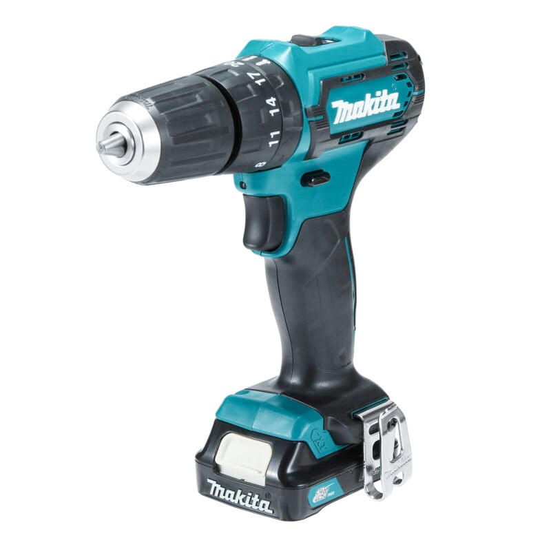 Outillage - Perceuse à percussion sans fil 12V, 2 batteries 2,0 Ah cxt, chargeur HP333DSAE - Makita