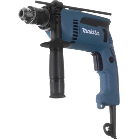 Makita HP1640K drill Llave Negro, Turquesa 2800 RPM 2 kg - Taladro eléctrico (2800 RPM, 1,3 cm, 1,6 cm, 3 cm, 4480 ppm, Corriente alterna)