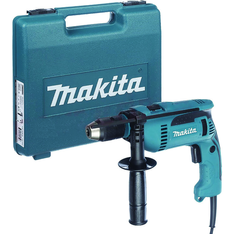 Makita - HP1641K 110v Percussion drill 13mm keyless chuck