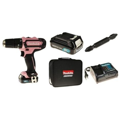 TRAPANO PERCUSSIONE + AVVITATORE A BATTERIA LITIO DK 1484 MAKITA