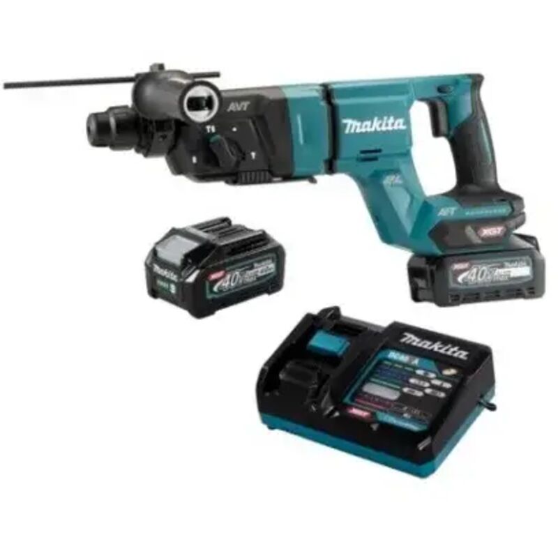 Makita - Trapano sds+ 40V max 28 mm 2,9J 2 batt.BL4040 - HR007GM201
