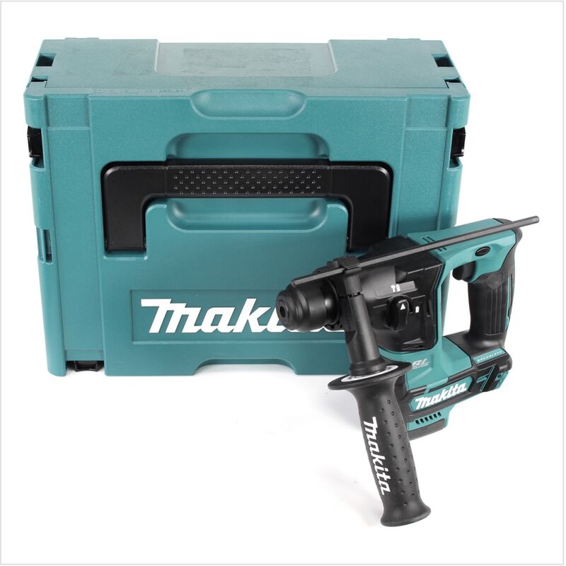 

Makita HR166DZJ 10.8V Litio-Ion SDS-plus Martillo perforador (solo máquina) en Mbox - 1,1J - Sin escobillas