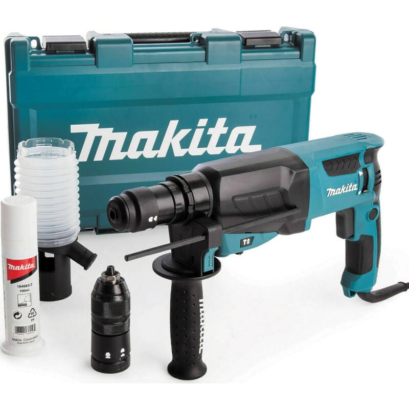 Makita - HR2630T 240v 3 function hammer sds plus