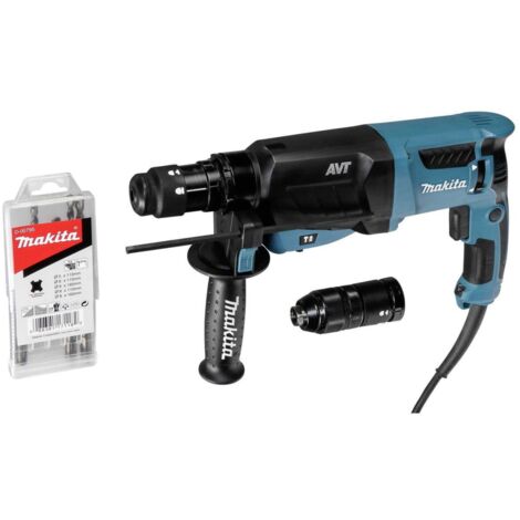Makita HR2631FT13 Martillo perforador 800 W SDS-plus azul negro