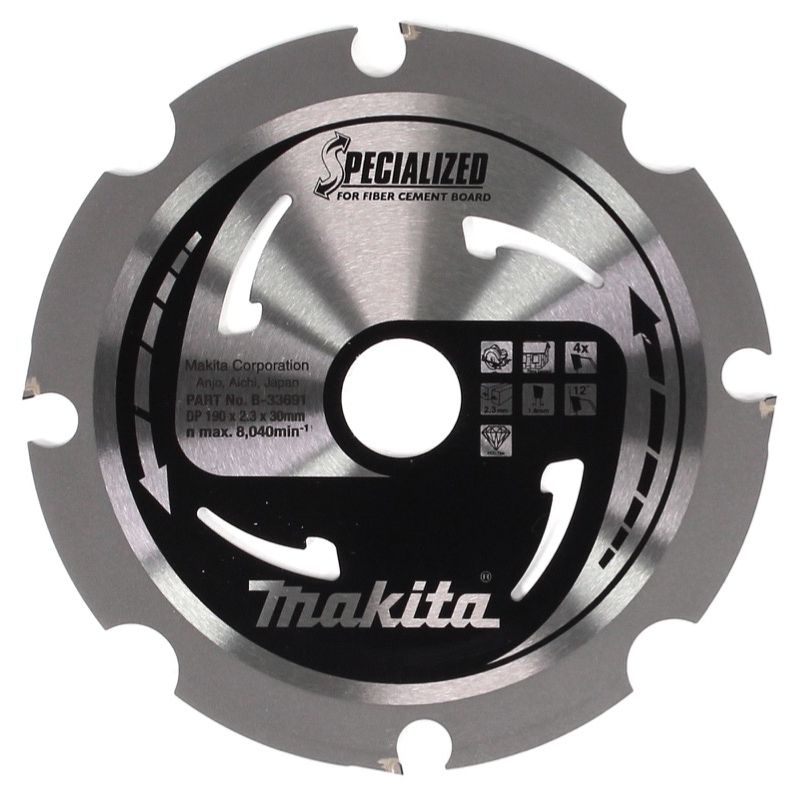 

Makita HS 7611 Sierra circular 1600 W / 190 mm + Hoja de sierra HartMetal + Hoja de sierra circular SPECIALIZED