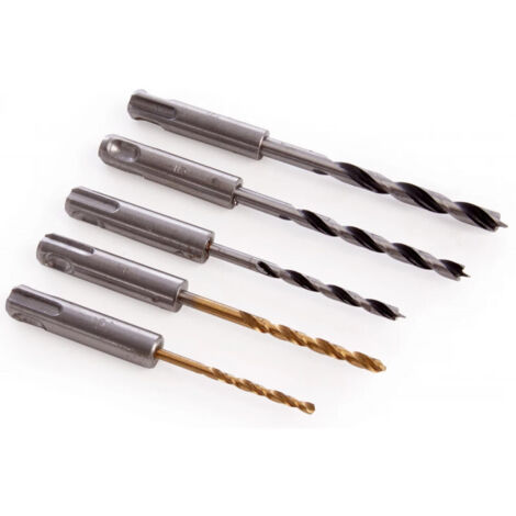 Makita HSS TiN Metall und Holzbohrer-Set SDS-plus HSS-TiN