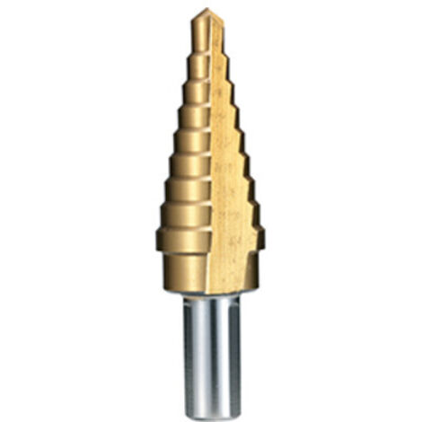 Makita HSS Titan Stufenbohrer, Ø 4-12 mm, 9-stufig, 1/4 6-kant