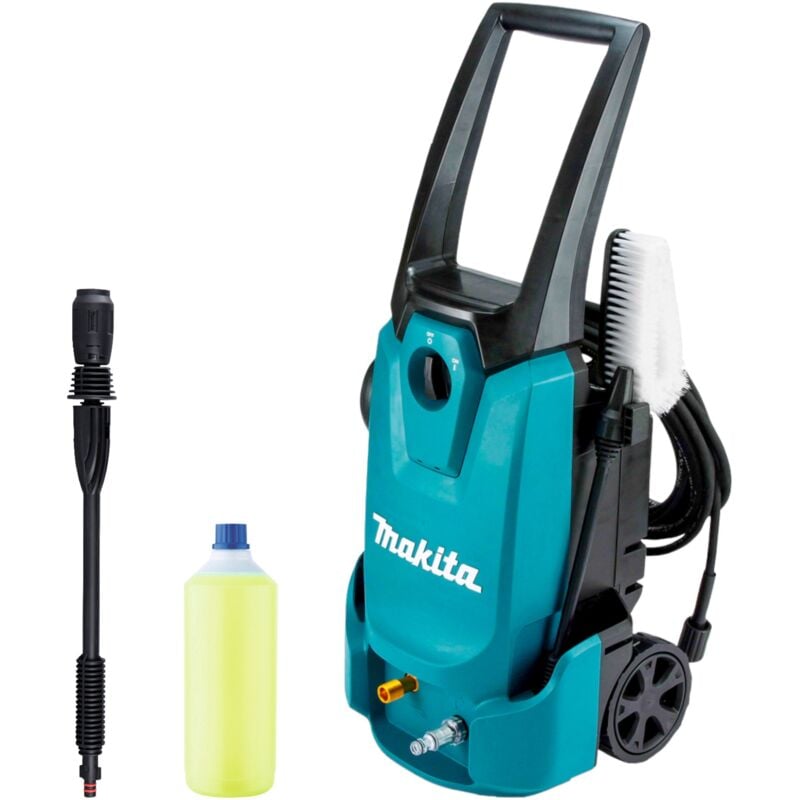 Hw 1200 Nettoyeur haute pression 1800 watts 120 bar 420 l/h + lance + nettoyeur universel - Makita